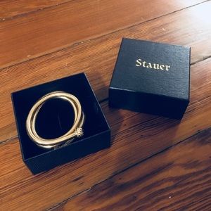 Stauer La Curva Gold Necklace